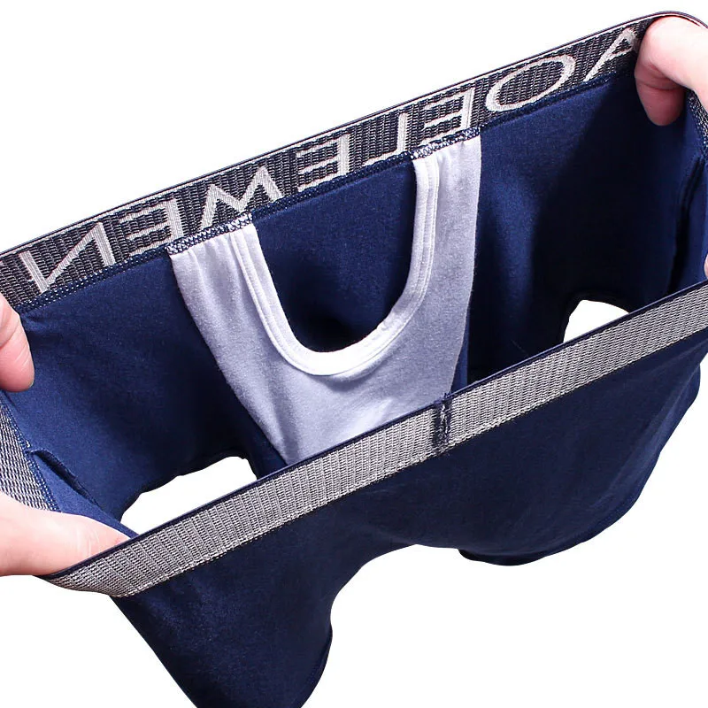 Sexy Men Underwear Modal Boxer Shorts Breathable Panties Man Bullet Separation Pouch Underpants Male Trunks Cueca Sexy Men Underwear Modal Boxer Shorts Breathable Panties Man Bullet Separation Pouch Underpants Male Trunks Cueca