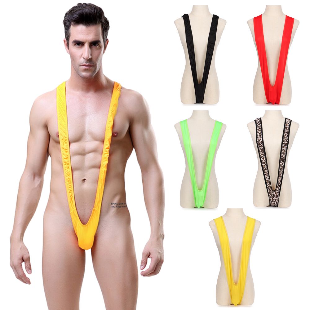 Sexy Stretchable Mankini Suit