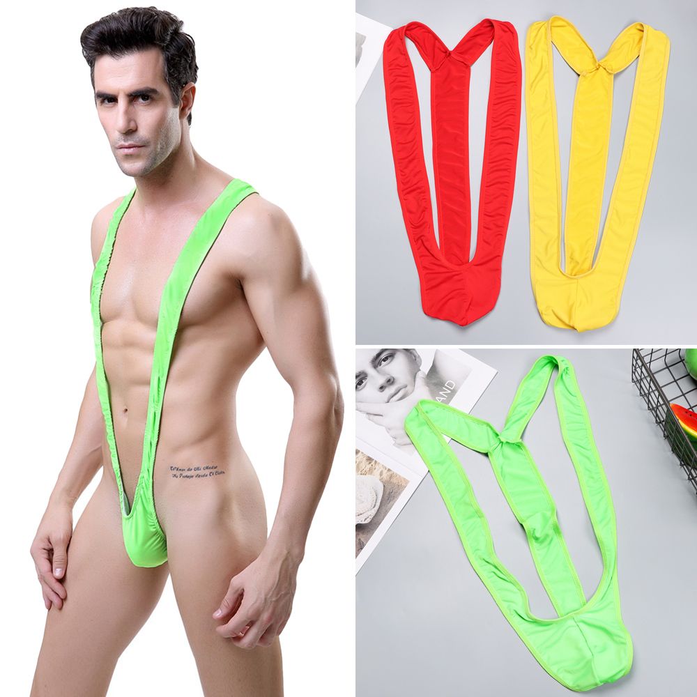 Sexy Stretchable Mankini Suit