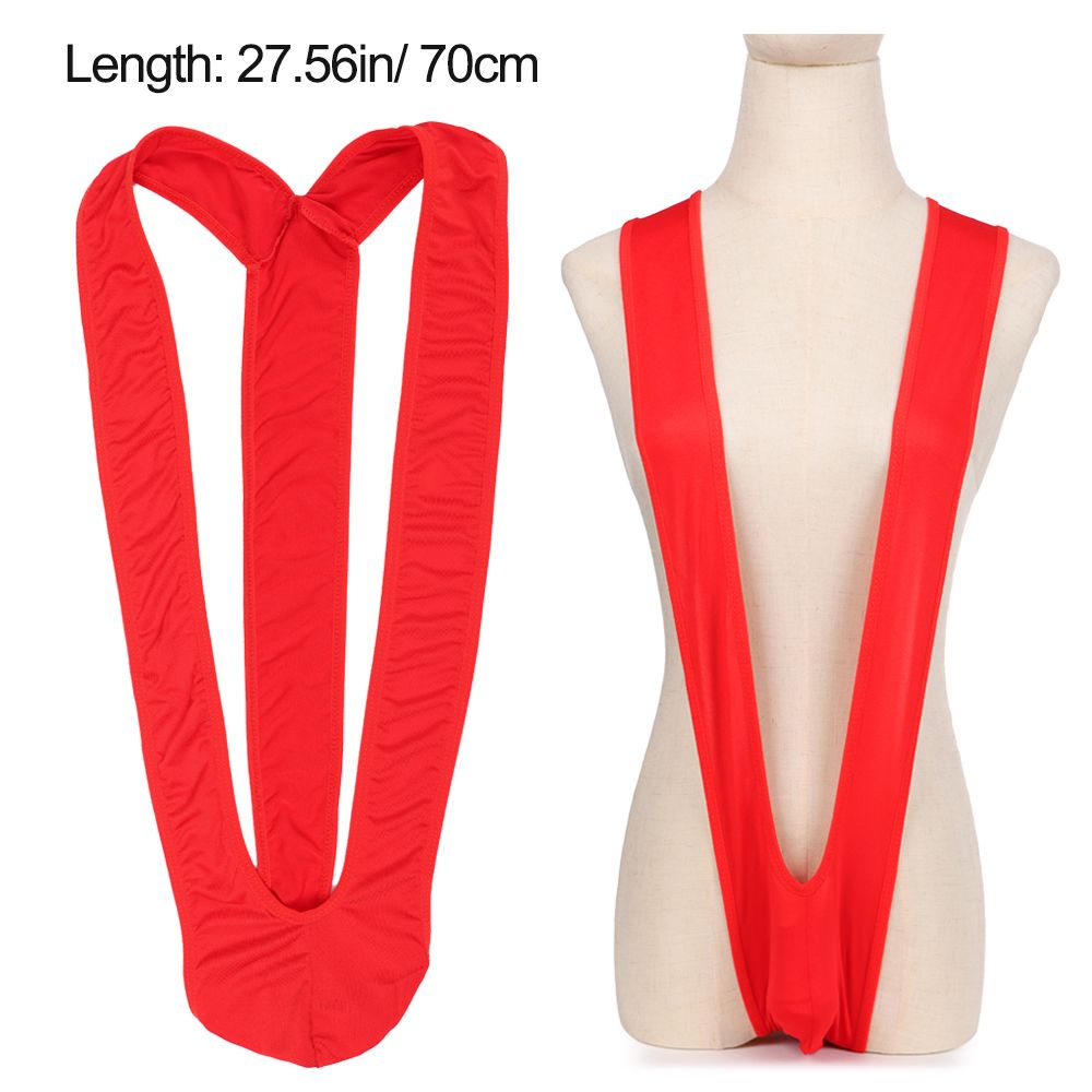 Sexy Stretchable Mankini Suit
