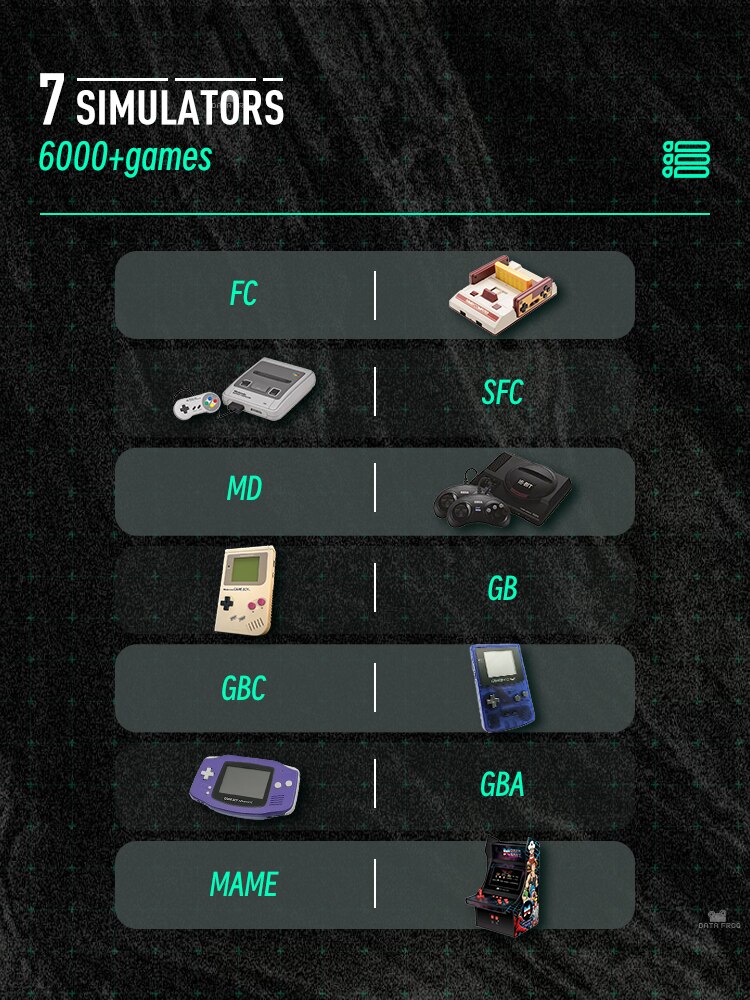 SF2000 Portable Handheld Game Console 3 Inch IPS Retro Game Consoles Built-in 6000 Games Retro Video Games For Kids SF2000 Portable Handheld Game Console 3 Inch IPS Retro Game Consoles Built-in 6000 Games Retro Video Games For Kids