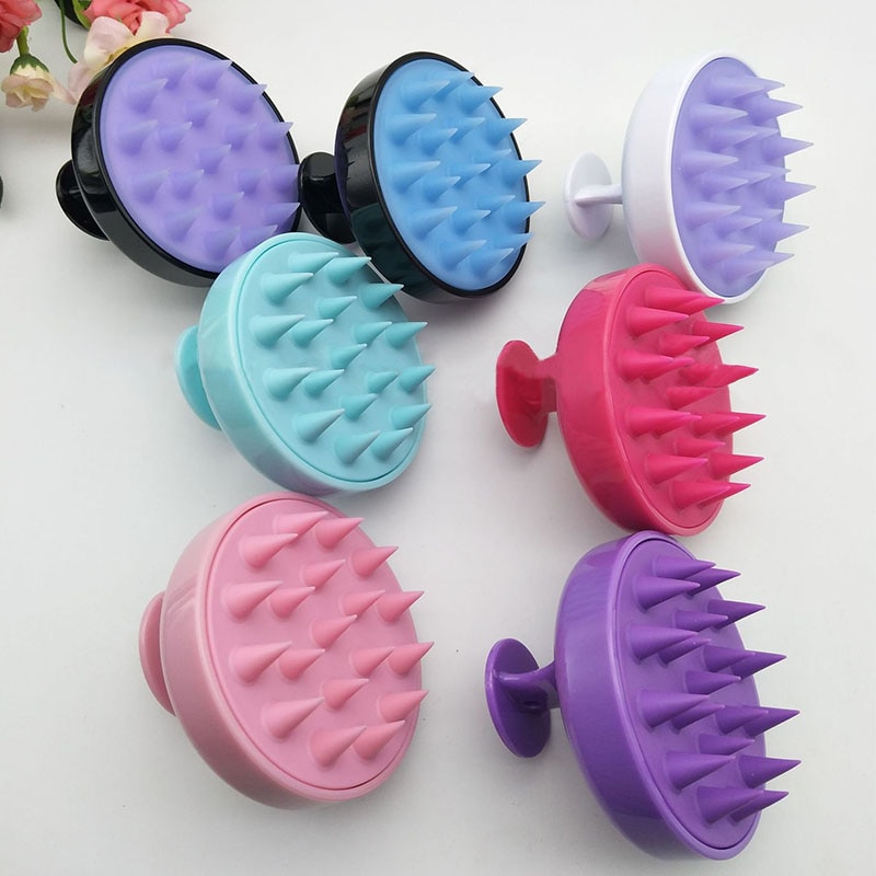 Shampoo Scalp Massager Silicone Brush