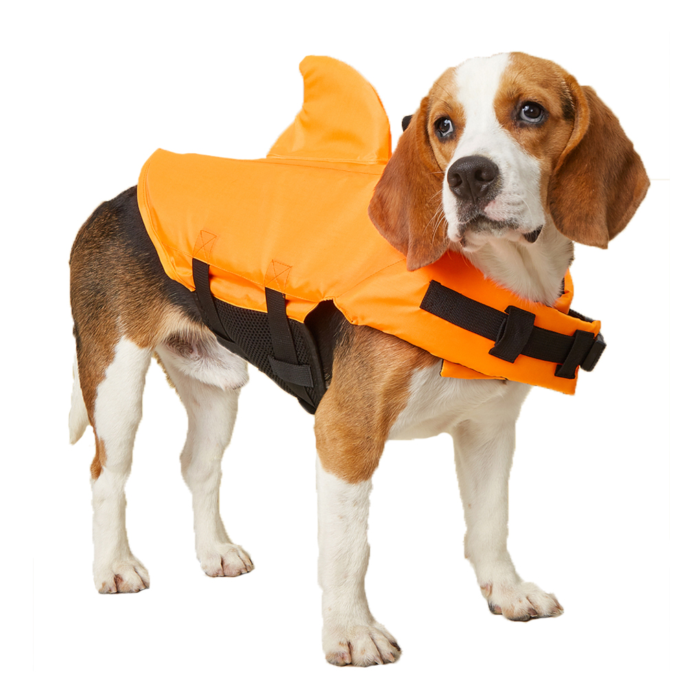 Shark Dog Life Jacket Enhanced Buoyancy Small Dogs Swimming Clothes Safety Vest with Handle for Medium Large Dogs Shark Dog Life Jacket Enhanced Buoyancy Small Dogs Swimming Clothes Safety Vest with Handle for Medium Large Dogs