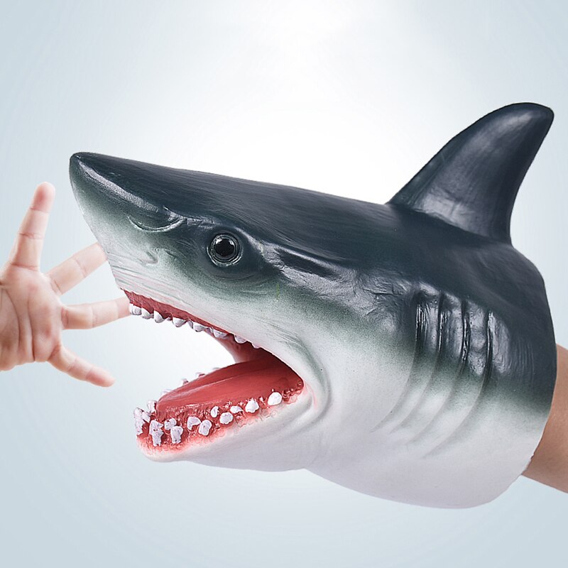 Shark Hand Puppet Animal Simulation Toy Shark Hand Puppet Animal Simulation Toy