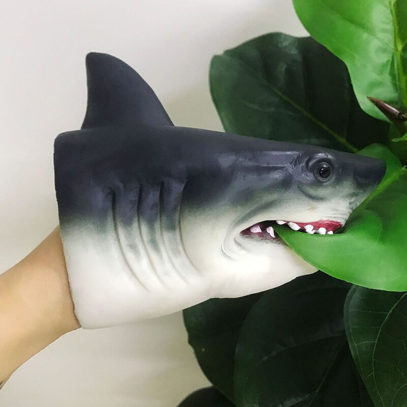 Shark Hand Puppet Animal Simulation Toy Shark Hand Puppet Animal Simulation Toy