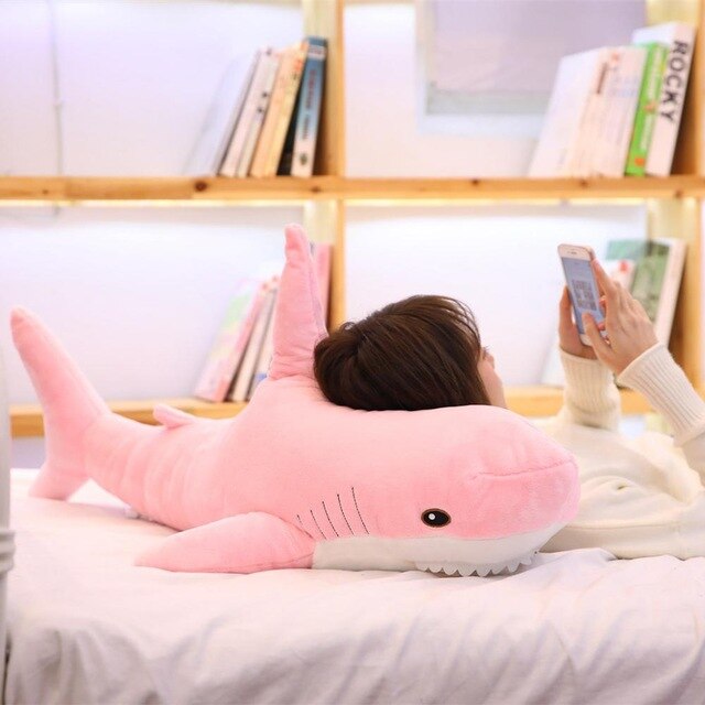 Shark Plushy Stuffed Animal Pillow Shark Plushy Stuffed Animal Pillow
