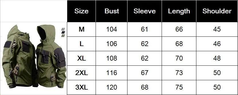 Shark Skin Tactical Jackets Men Military Soft Shell Waterproof Windproof Hooded Jacket Outdoor Functional Uniforms Shark Skin Tactical Jackets Men Military Soft Shell Waterproof Windproof Hooded Jacket Outdoor Functional Uniforms