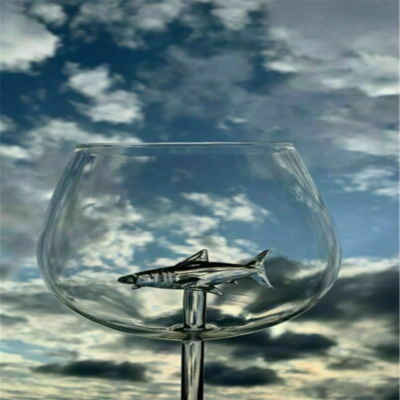 Shark Wine Glass Creative Cup