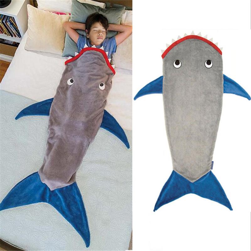 Sharktail Blanket Soft Fleece Material