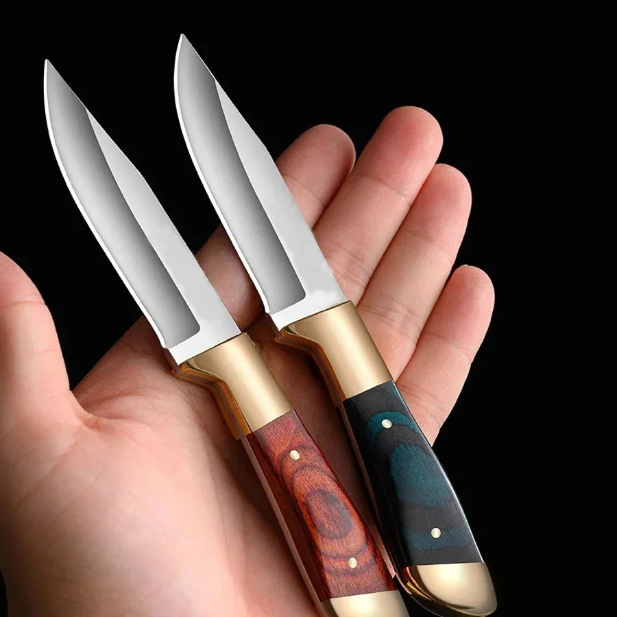 Sharp Fruit Knife, Outdoor Boning-Knife, EDC Portable pocket-Knife, Lamb Chop-Knife, BBQ knife, Survival-Knife