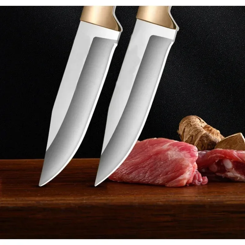 Sharp Fruit Knife, Outdoor Boning-Knife, EDC Portable pocket-Knife, Lamb Chop-Knife, BBQ knife, Survival-Knife
