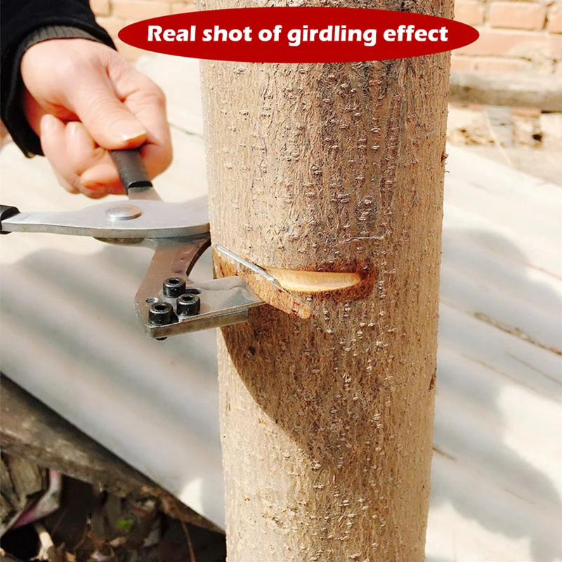 Sharp Stripping Peeling Knife Garden Tree Branches Ring Barking Cutter Scissor Girdling Shear Prunning Garden Hand Tools
