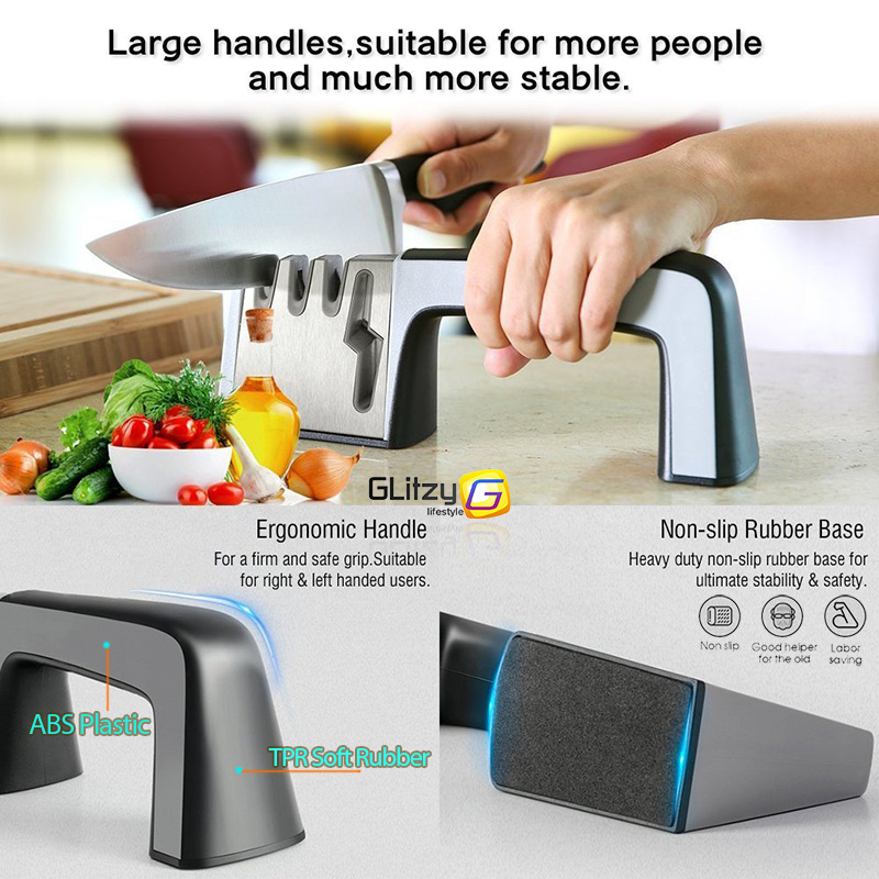 Sharpener Kitchen Knife Stone Grinder