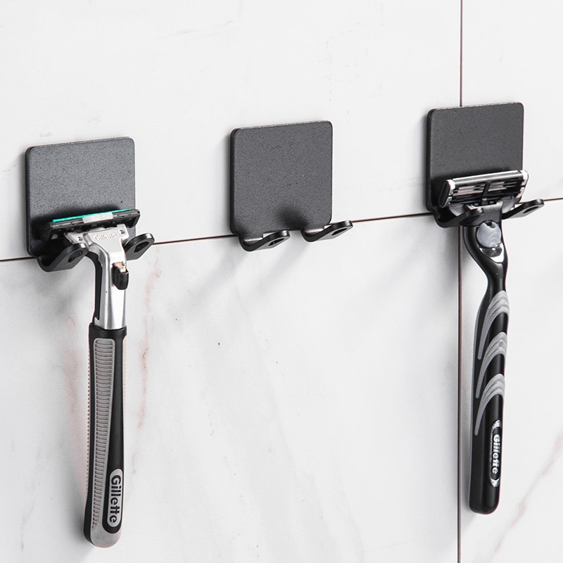 Shaver Holder Bathroom Razor Rack (2Pcs) Shaver Holder Bathroom Razor Rack (2Pcs)