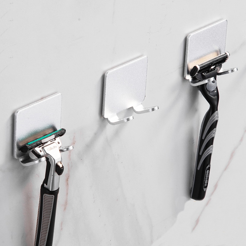 Shaver Holder Bathroom Razor Rack (2Pcs) Shaver Holder Bathroom Razor Rack (2Pcs)