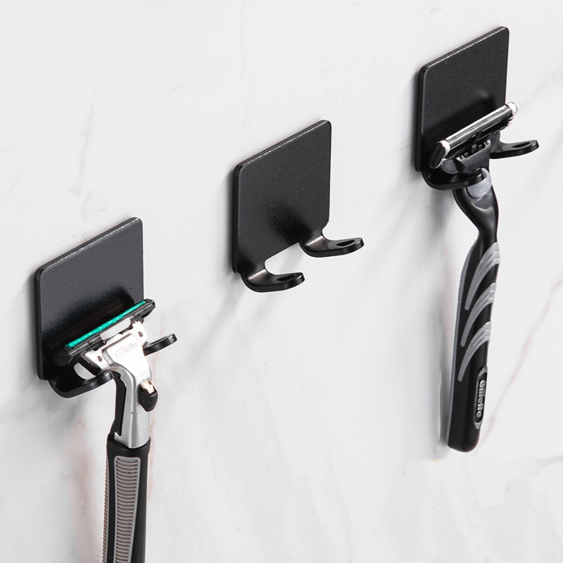 Shaver Holder Bathroom Razor Rack (2Pcs) Shaver Holder Bathroom Razor Rack (2Pcs)