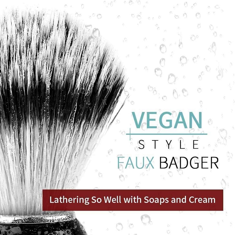 Shaving Cream Brush Synthetic Bristles
