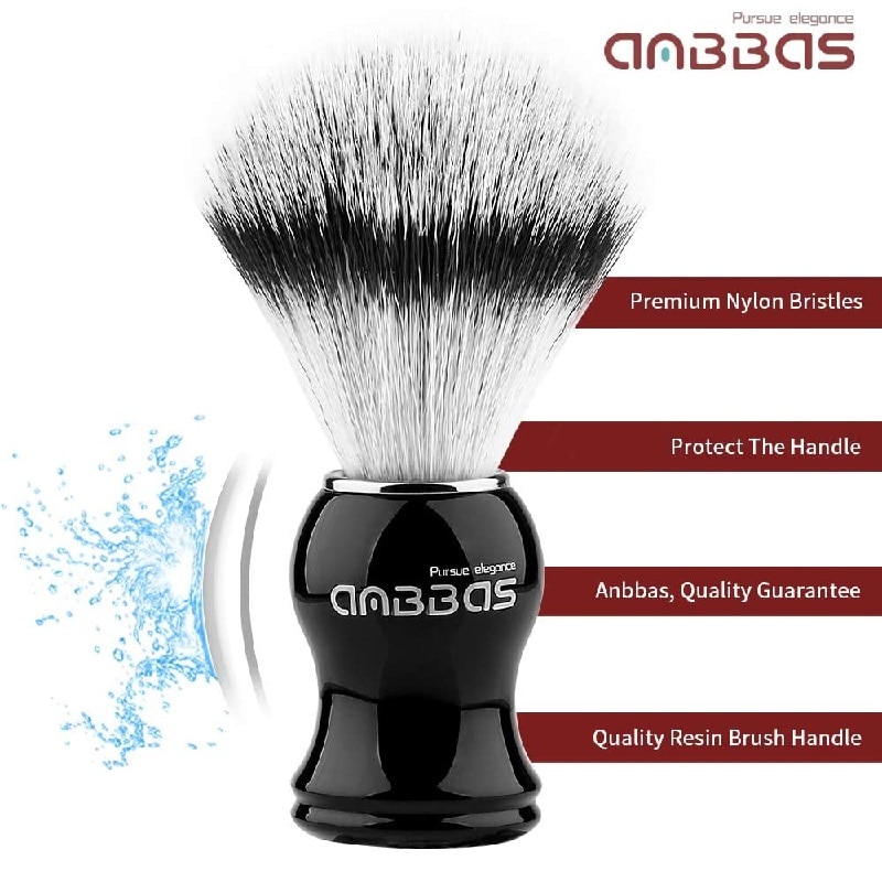 Shaving Cream Brush Synthetic Bristles