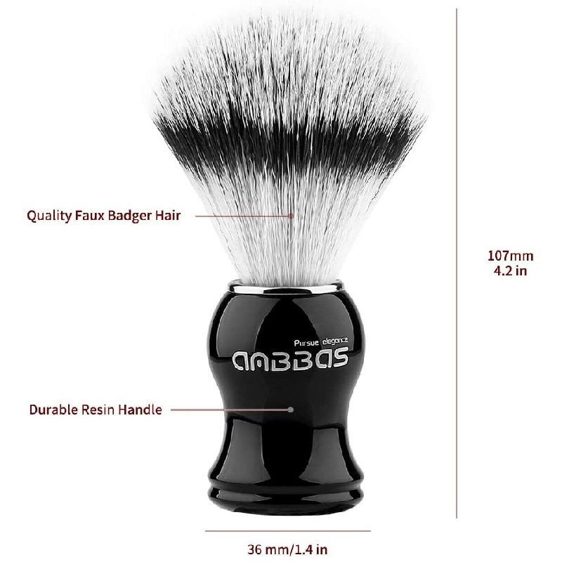 Shaving Cream Brush Synthetic Bristles