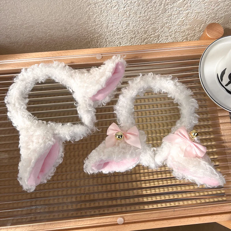 Sheep Kc Lolita Hand-Made Headband Lamb Ears Animal Headdress