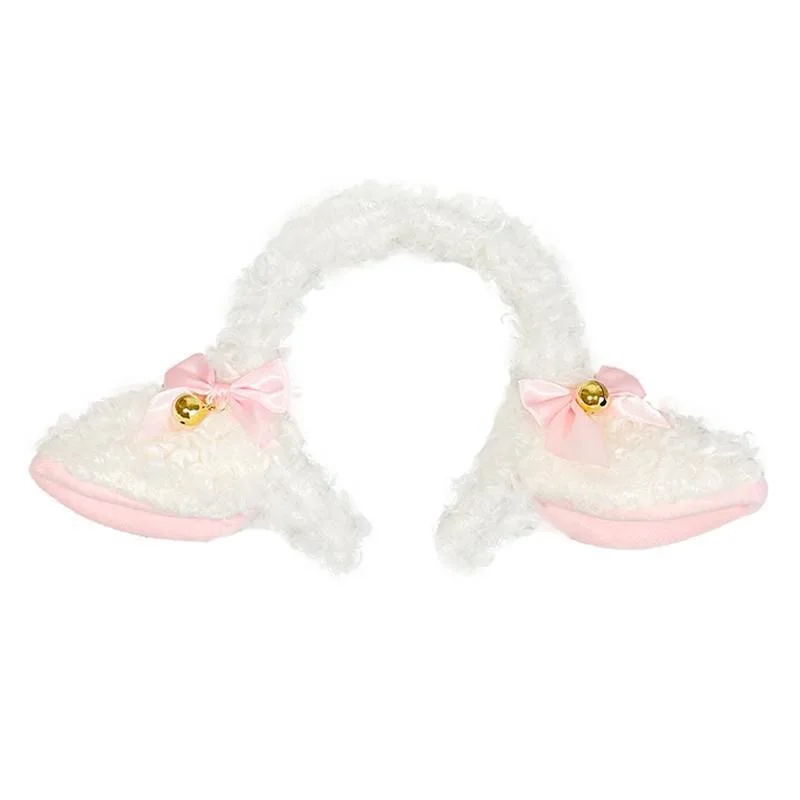 Sheep Kc Lolita Hand-Made Headband Lamb Ears Animal Headdress