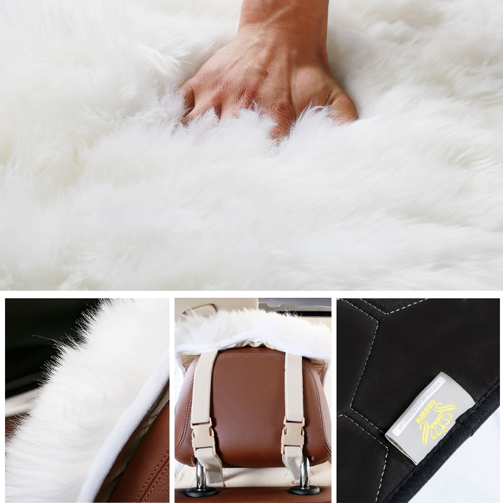 Sheepskin Car Seat Cover Artificial Fur Sheepskin Car Seat Cover Artificial Fur