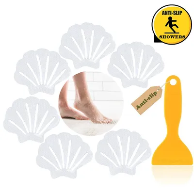 Shell Shape Non Slip Bathtub Stickers (20 pcs) Shell Shape Non Slip Bathtub Stickers (20 pcs)