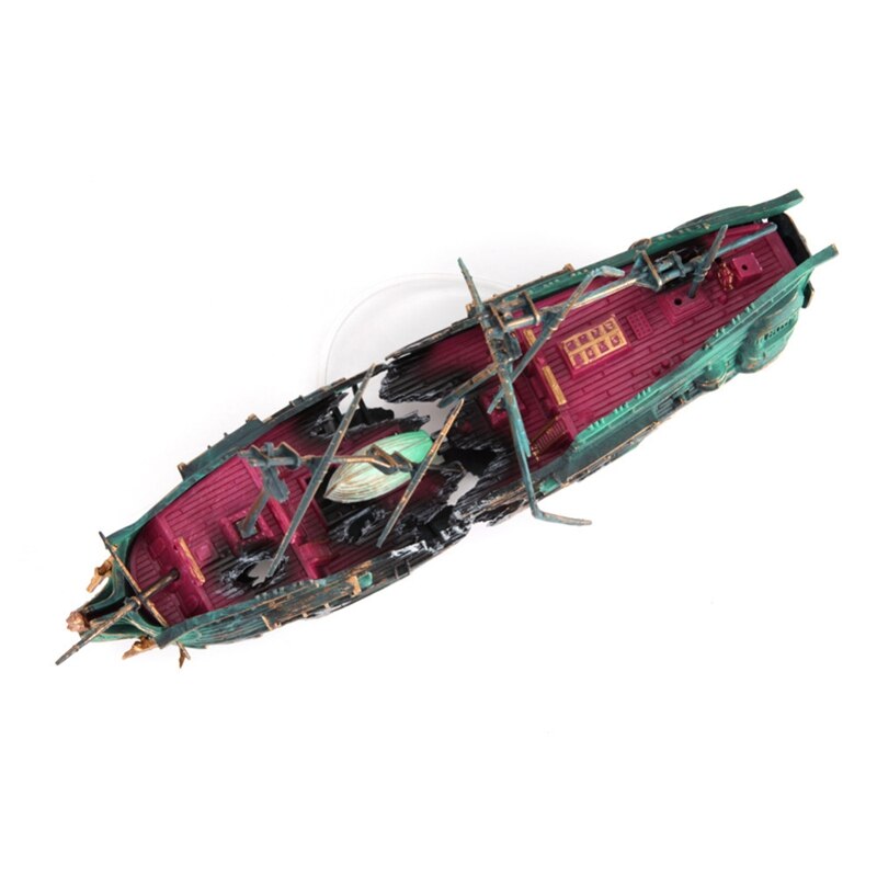Shipwreck Pirate Ship Aquarium Decor