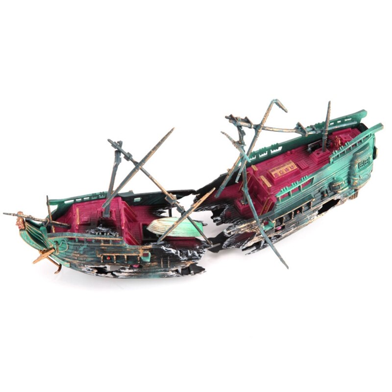 Shipwreck Pirate Ship Aquarium Decor