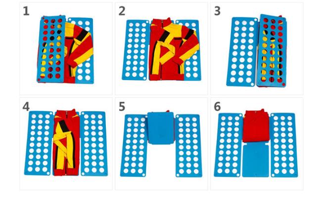 Shirt Folding Board Plastic Tool Shirt Folding Board Plastic Tool