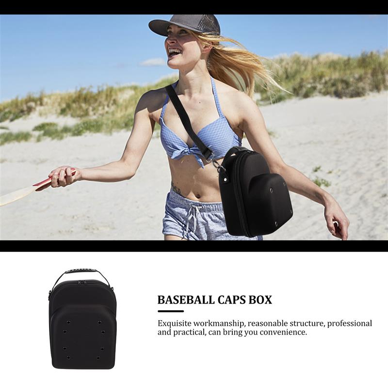 Shockproof EVA Baseball Hat Case