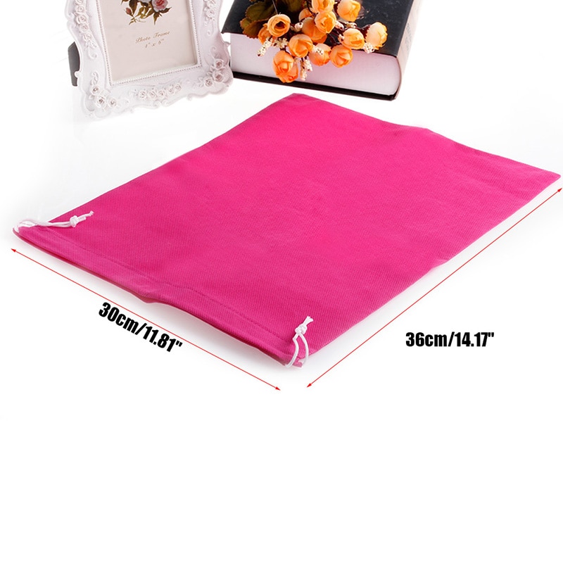 Shoe Bags Drawstring Closure
