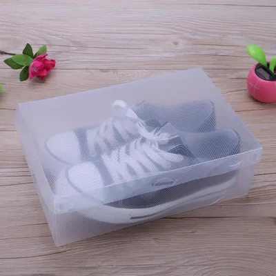 Shoe Box Plastic Storage (10 pieces) Shoe Box Plastic Storage (10 pieces)