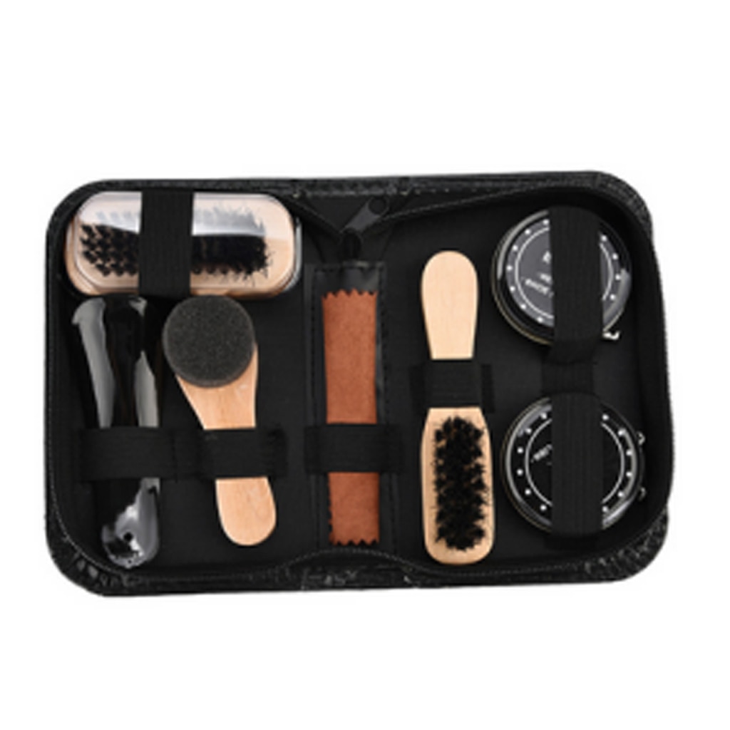 Shoe Polish Kit Brush Cleaning Set Shoe Polish Kit Brush Cleaning Set