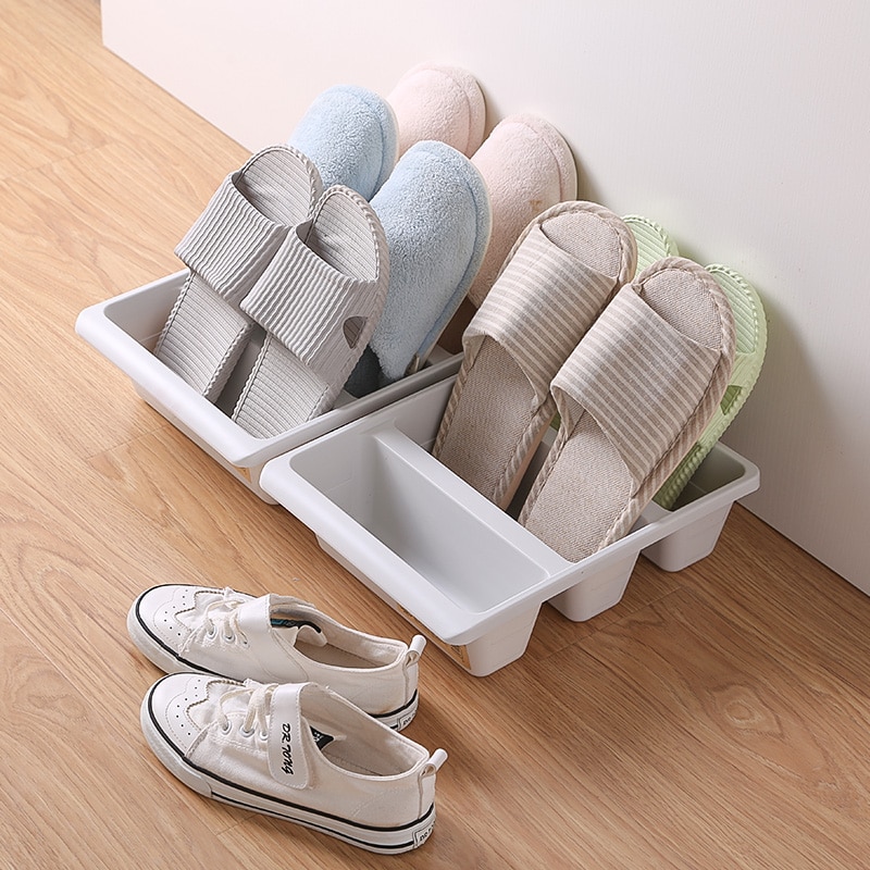 Shoe Space Saver Simple Tray Organizer
