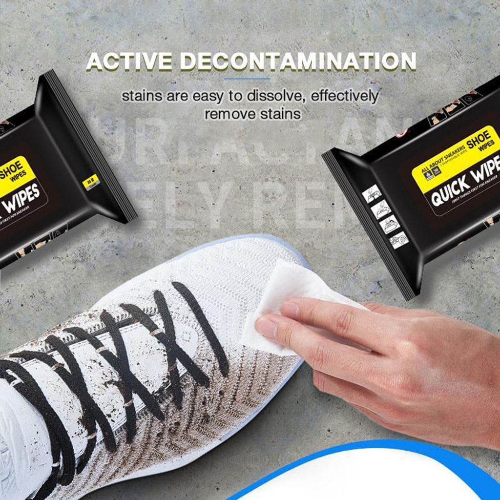 Shoe Wipes Disposable Instant Cleaner (12pcs) Shoe Wipes Disposable Instant Cleaner (12pcs)