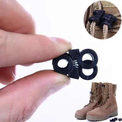 Shoelace Lock Clip Non Slip Buckle (2 pcs) Shoelace Lock Clip Non Slip Buckle (2 pcs)