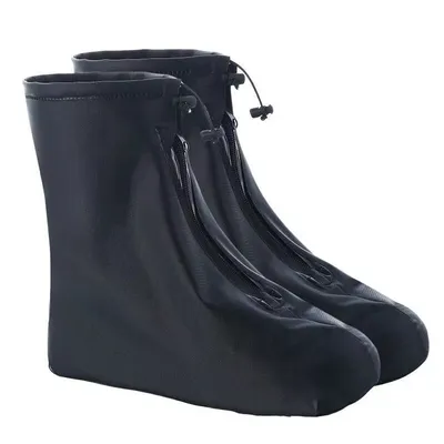 Shoes Covers for Rain Flats Ankle Boots Cover PVC Reusable Non-slip Cover for Shoes with Internal Waterproof Layer Shoes Covers for Rain Flats Ankle Boots Cover PVC Reusable Non-slip Cover for Shoes with Internal Waterproof Layer