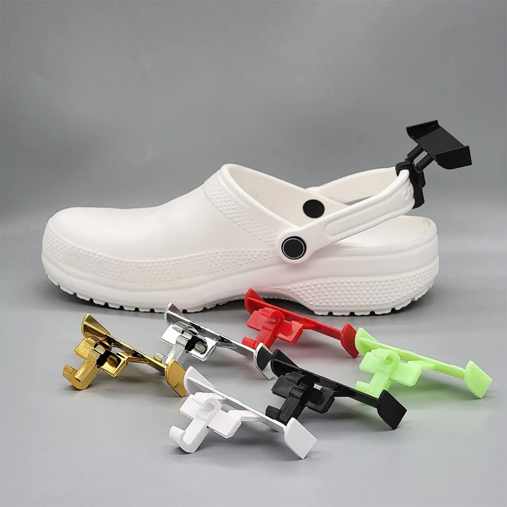 Shoes DIY Hole Shoe Accessories Croc Charm Buckle Cave Slipper Tail Decoration Shoe Decoration Clips Shoes Buckle Clip