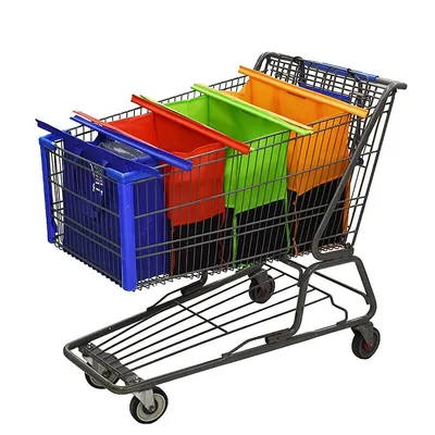 Shopping Cart Dividers Reusable Bags (4 pcs) Shopping Cart Dividers Reusable Bags (4 pcs)