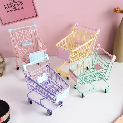 Shopping Cart Toy Mini Trolley Shopping Cart Toy Mini Trolley