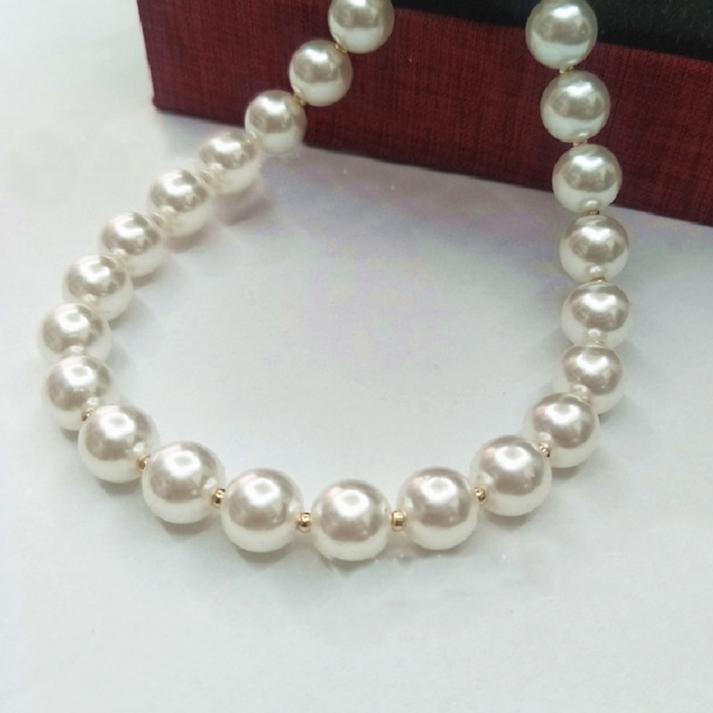 Short Faux Pearl Bag Strap Short Faux Pearl Bag Strap