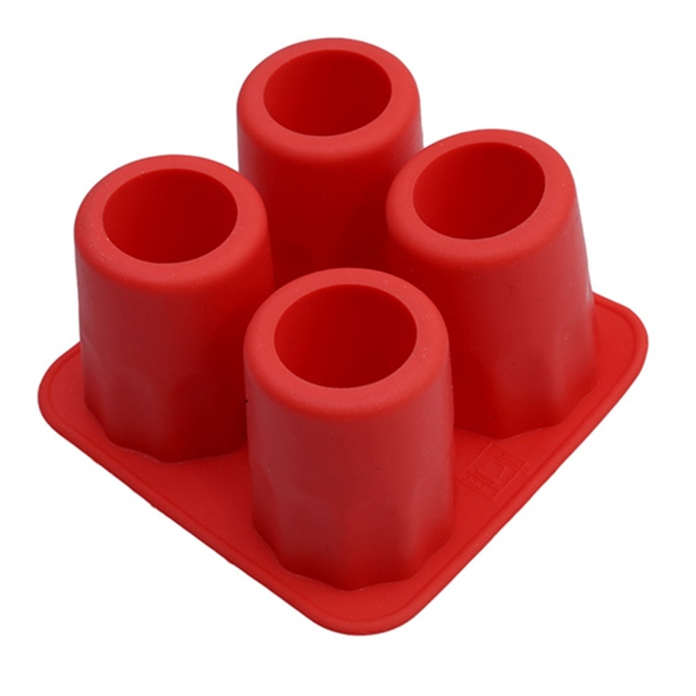 Shot Glass Ice Mold 4 Cup Shape Ice Tray Shot Glass Ice Mold 4 Cup Shape Ice Tray