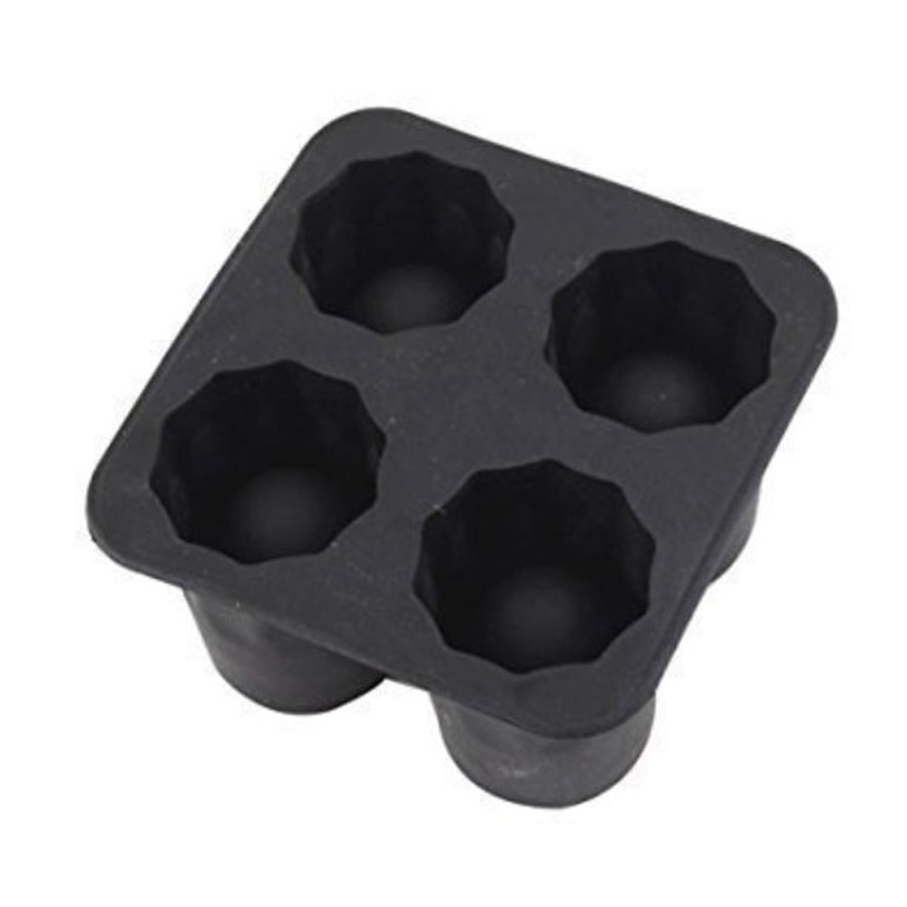 Shot Glass Ice Mold 4 Cup Shape Ice Tray Shot Glass Ice Mold 4 Cup Shape Ice Tray