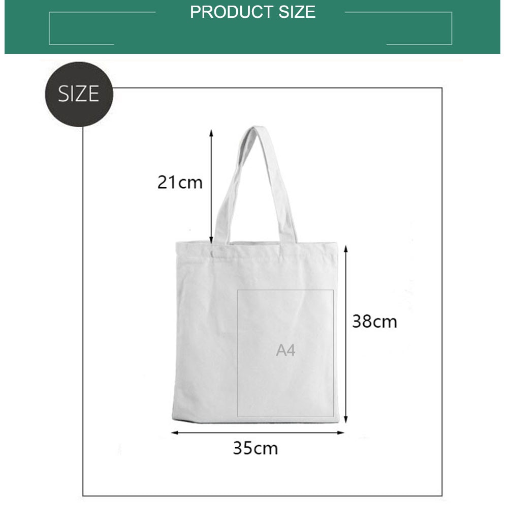 Shoulder Canvas Bag Letter Tote Shoulder Canvas Bag Letter Tote