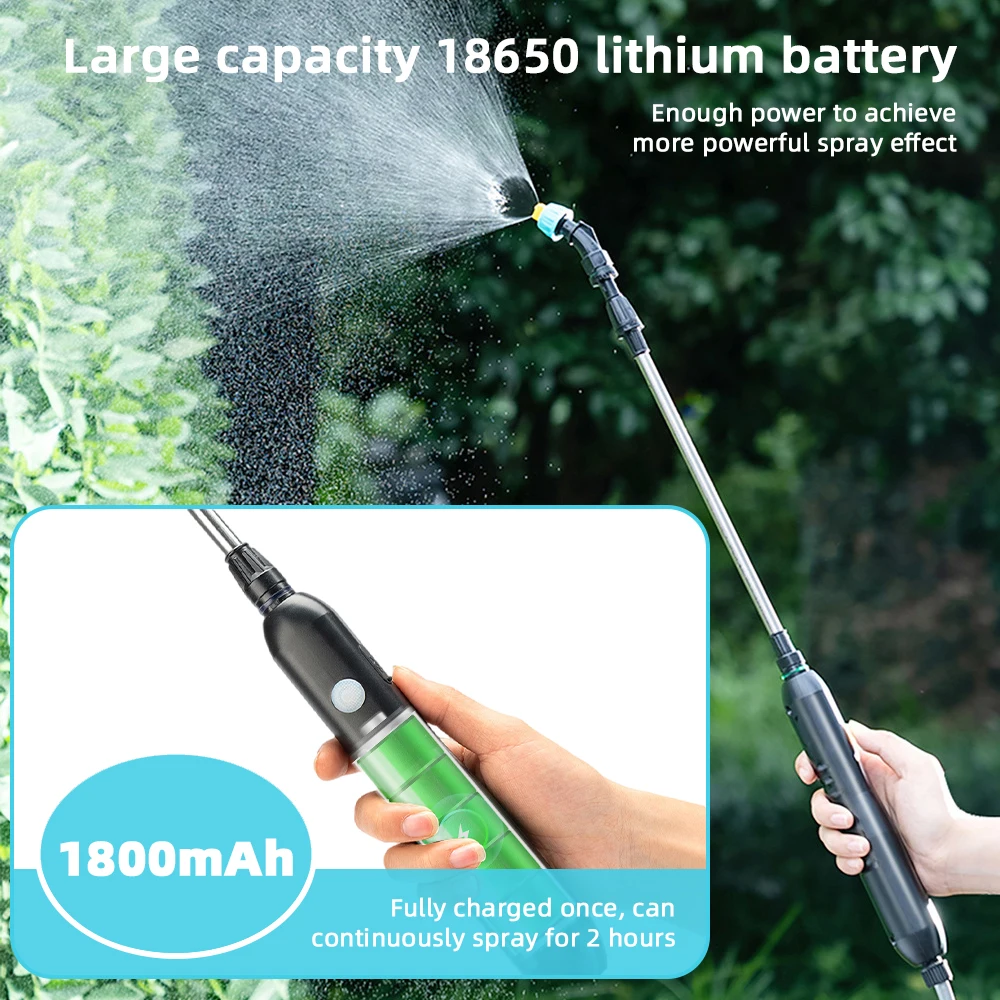 Shoulder-type Electric Pesticide Sprayer 2000mAh Lithium Battery Spray Garden Power Tool Comes with 5L Bucket USB Shoulder-type Electric Pesticide Sprayer 2000mAh Lithium Battery Spray Garden Power Tool Comes with 5L Bucket USB