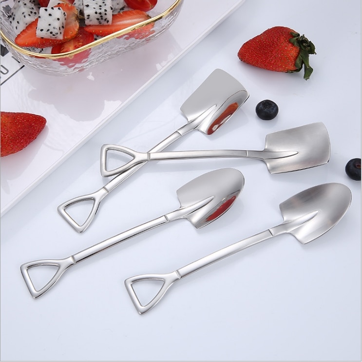 Shovel Spoon Creative Dessert Spoon