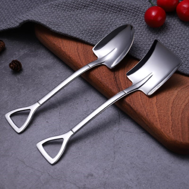 Shovel Spoons Stainless Steel (2 Pcs) Shovel Spoons Stainless Steel (2 Pcs)
