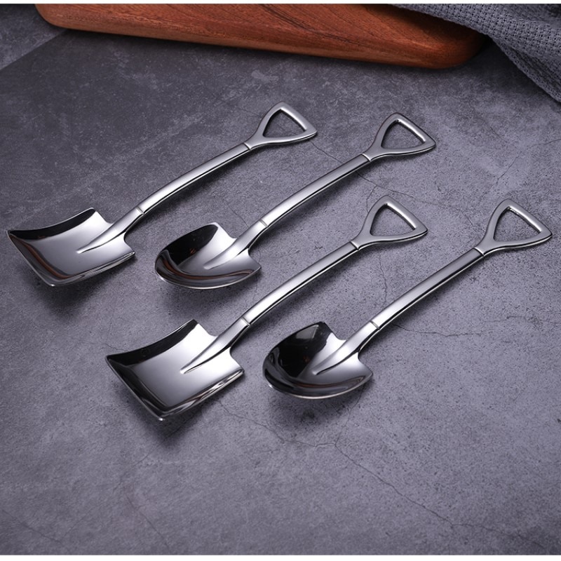 Shovel Spoons Stainless Steel (2 Pcs) Shovel Spoons Stainless Steel (2 Pcs)