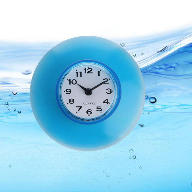 Shower Clock Wall Suction Clock